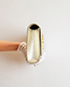 Classic Monogram Clutch, side view